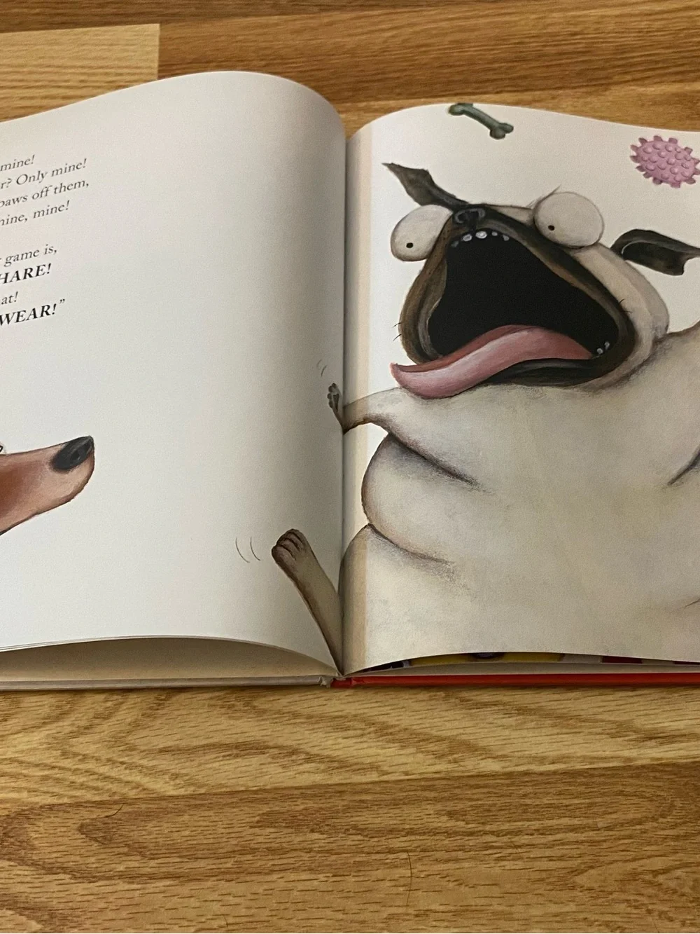 Pig the Pug Hardcover Kids Book - Red